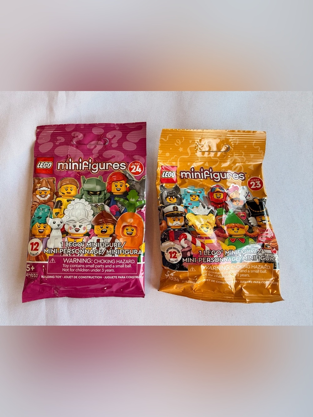 New Sealed Lego Minifigures Blind Bags Series 23 & 24
